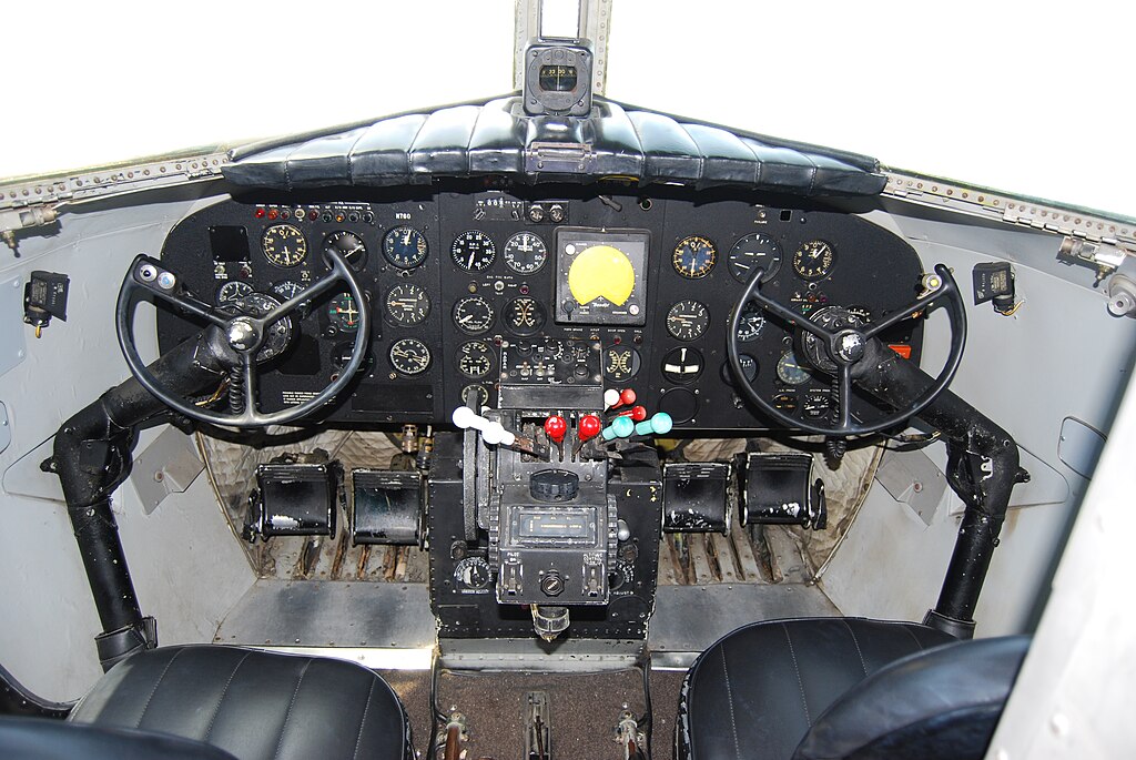 Douglas DC-3 Cockpit