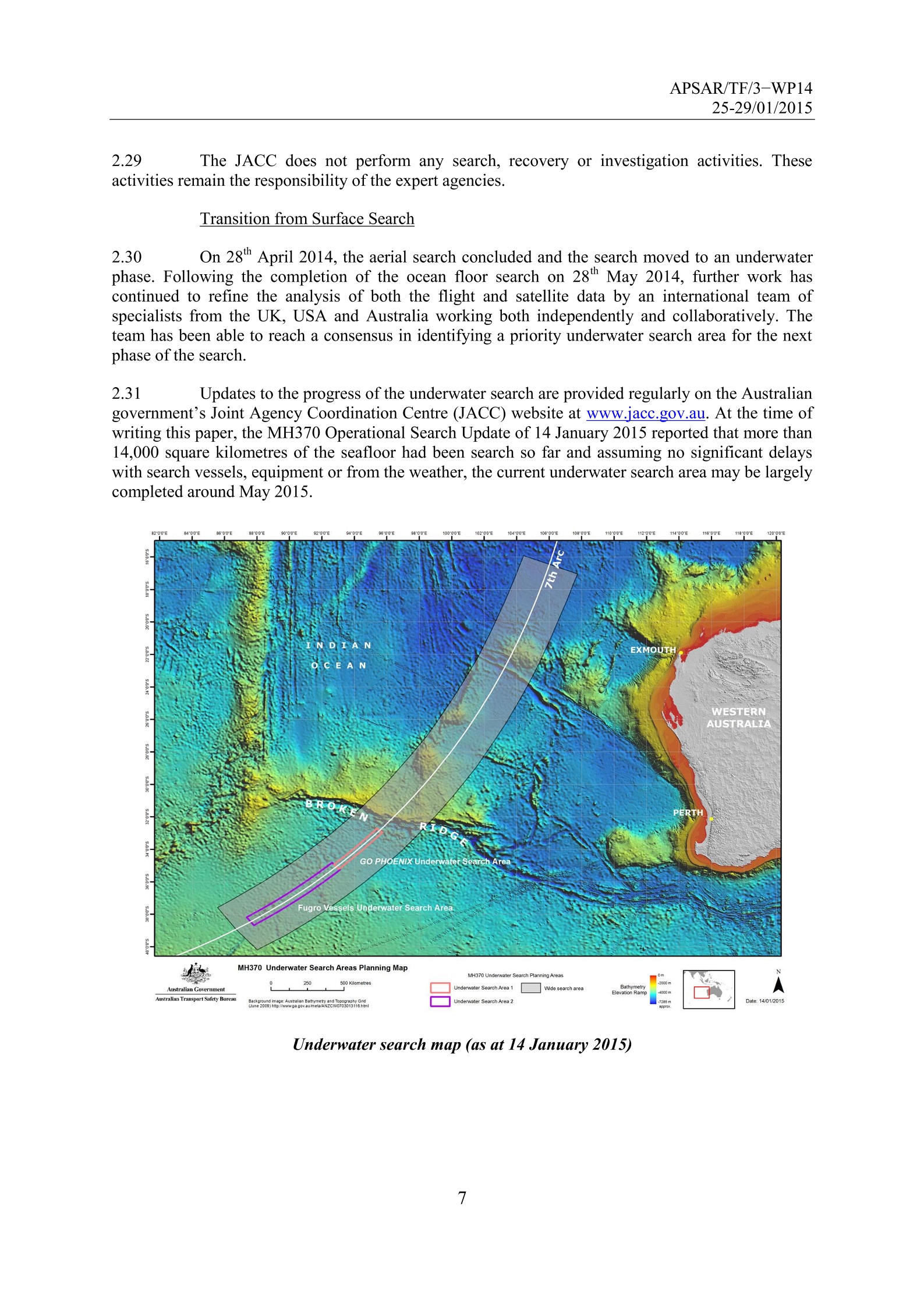 MH370 Search and Rescue Response - JRCC Australia Page 7